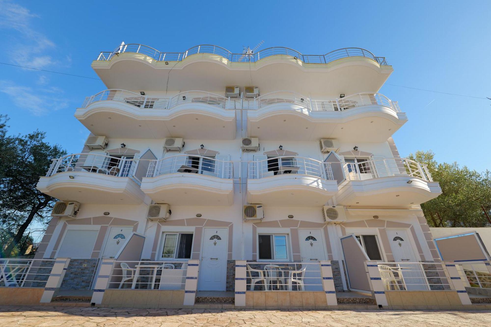 Seaview Apartaments Ksamil Buitenkant foto